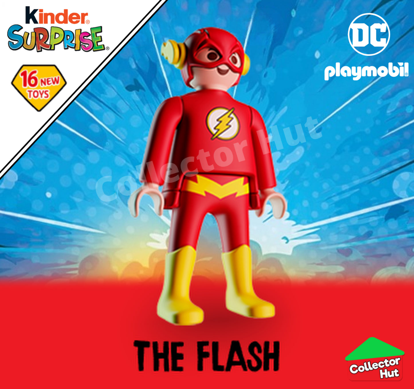 Kinder Egg DC Playmobil Mini Action Figures IDENTIFIED