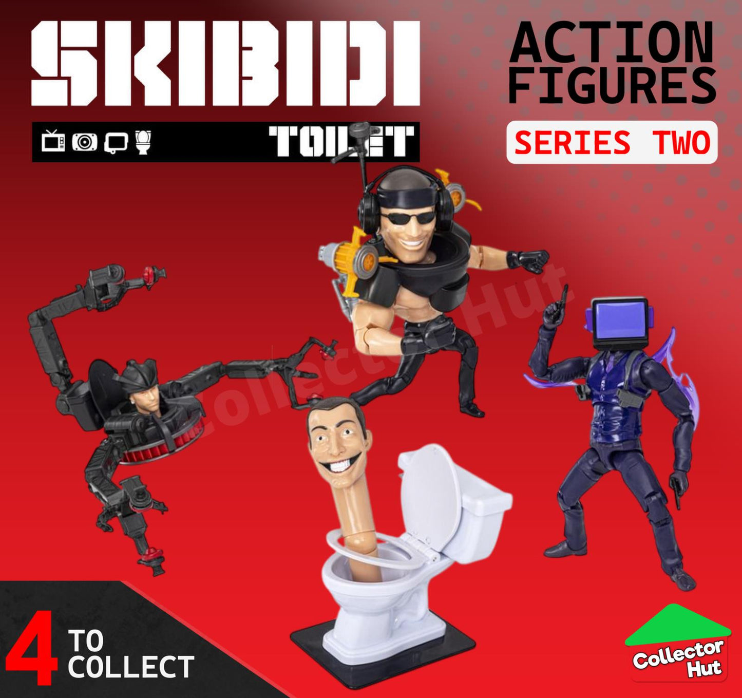 Skibidi Toilet Deluxe Actions Figures Series 2