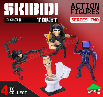 Skibidi Toilet Deluxe Actions Figures Series 2