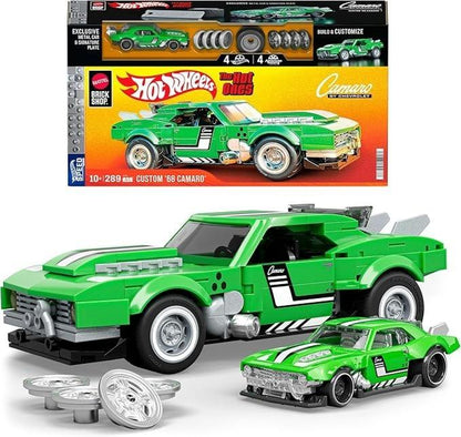 Hot Wheels Brick Shop Speed 1:32 Scale Model Car Kits
