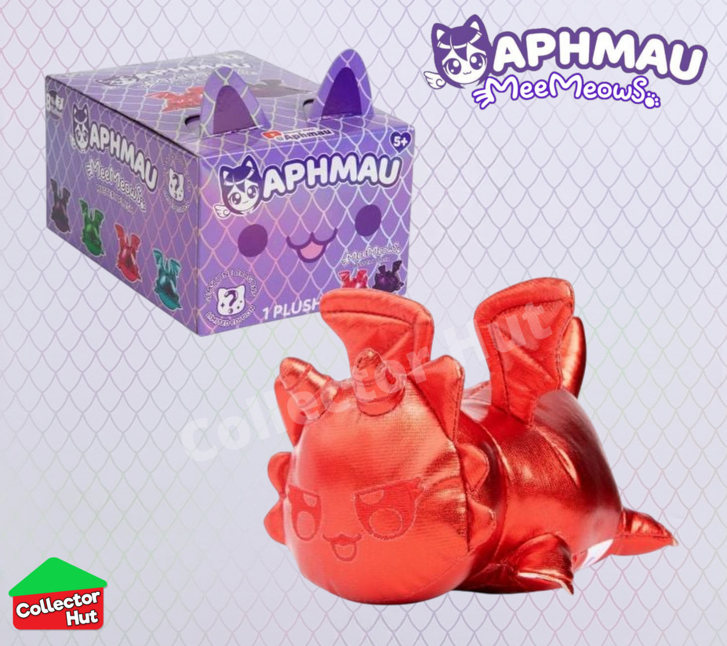 Aphmau MeeMeows Mystery 6" Plush Litter 9 Gemstone Dragons IDENTIFIED You Choose