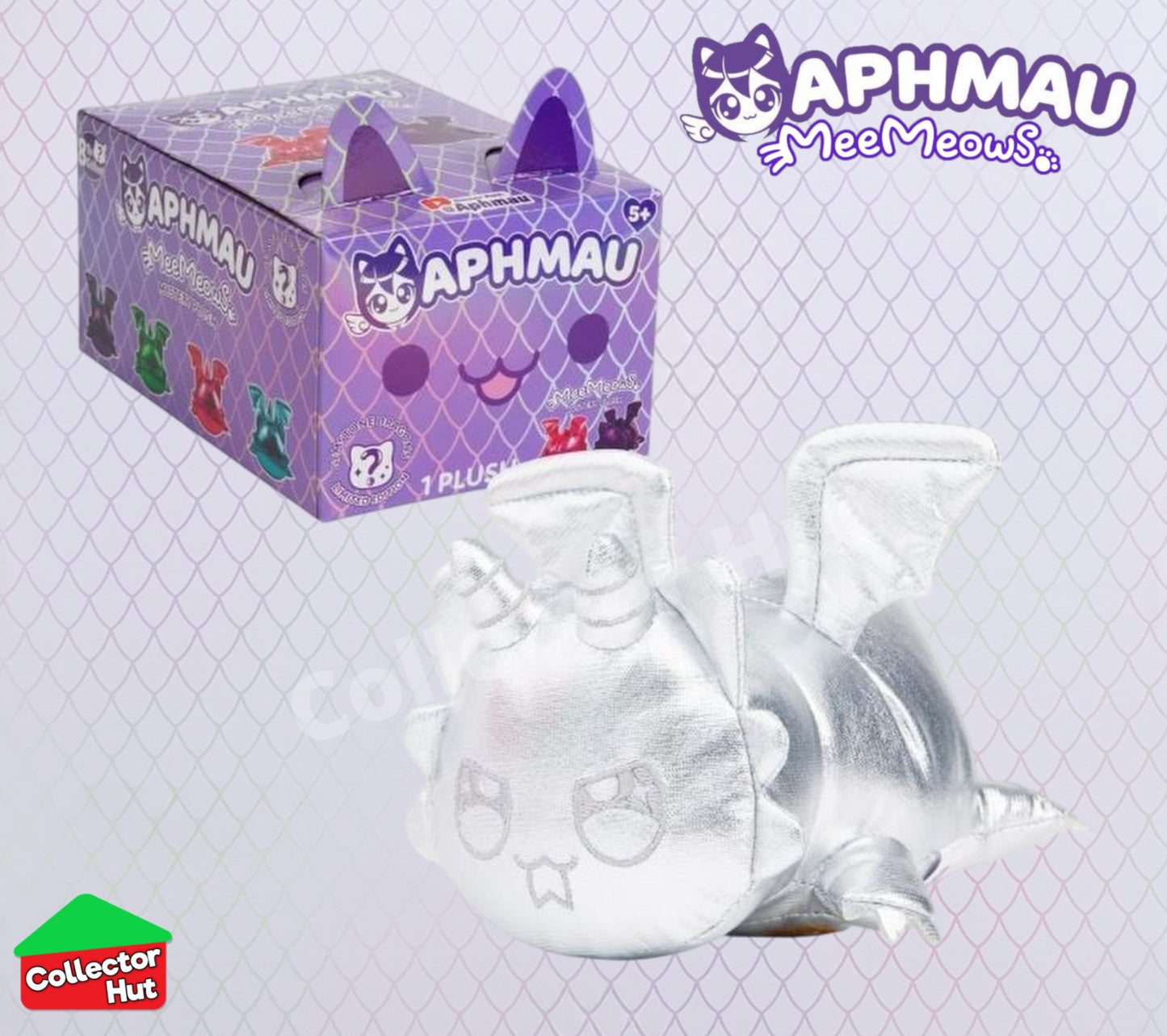 Aphmau MeeMeows Mystery 6" Plush Litter 9 Gemstone Dragons IDENTIFIED You Choose