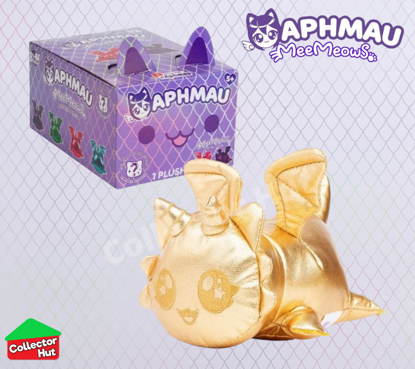 Aphmau MeeMeows Mystery 6" Plush Litter 9 Gemstone Dragons IDENTIFIED You Choose