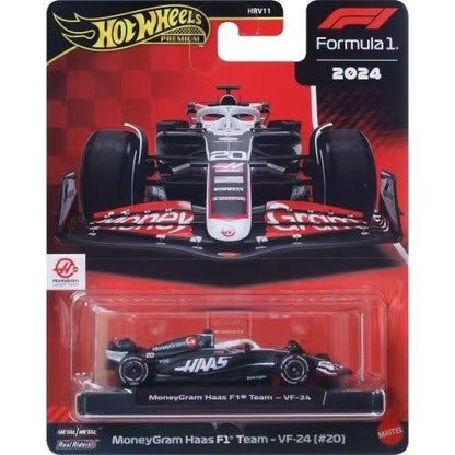 Hot Wheels Premium Formula 1 Team Racing 2024 Season 1:64 Scale Die Cast