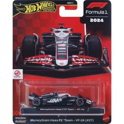Hot Wheels Premium Formula 1 Team Racing 2024 Season 1:64 Scale Die Cast