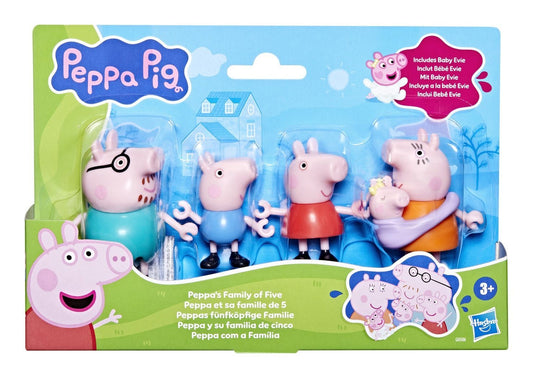 Peppa Pig Peppa's Family Pack 5 Figures
