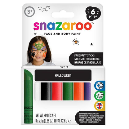 Snazaroo Face Paint Kits Halloween Birthday Parties