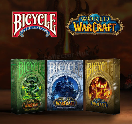 Bicycle World of Warcraft Novelty Playing Cards Classic Wrath or Burning Crusade