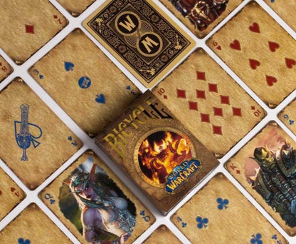 Bicycle World of Warcraft Novelty Playing Cards Classic Wrath or Burning Crusade