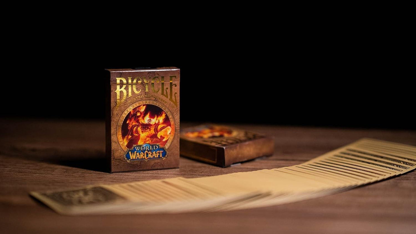 Bicycle World of Warcraft Novelty Playing Cards Classic Wrath or Burning Crusade