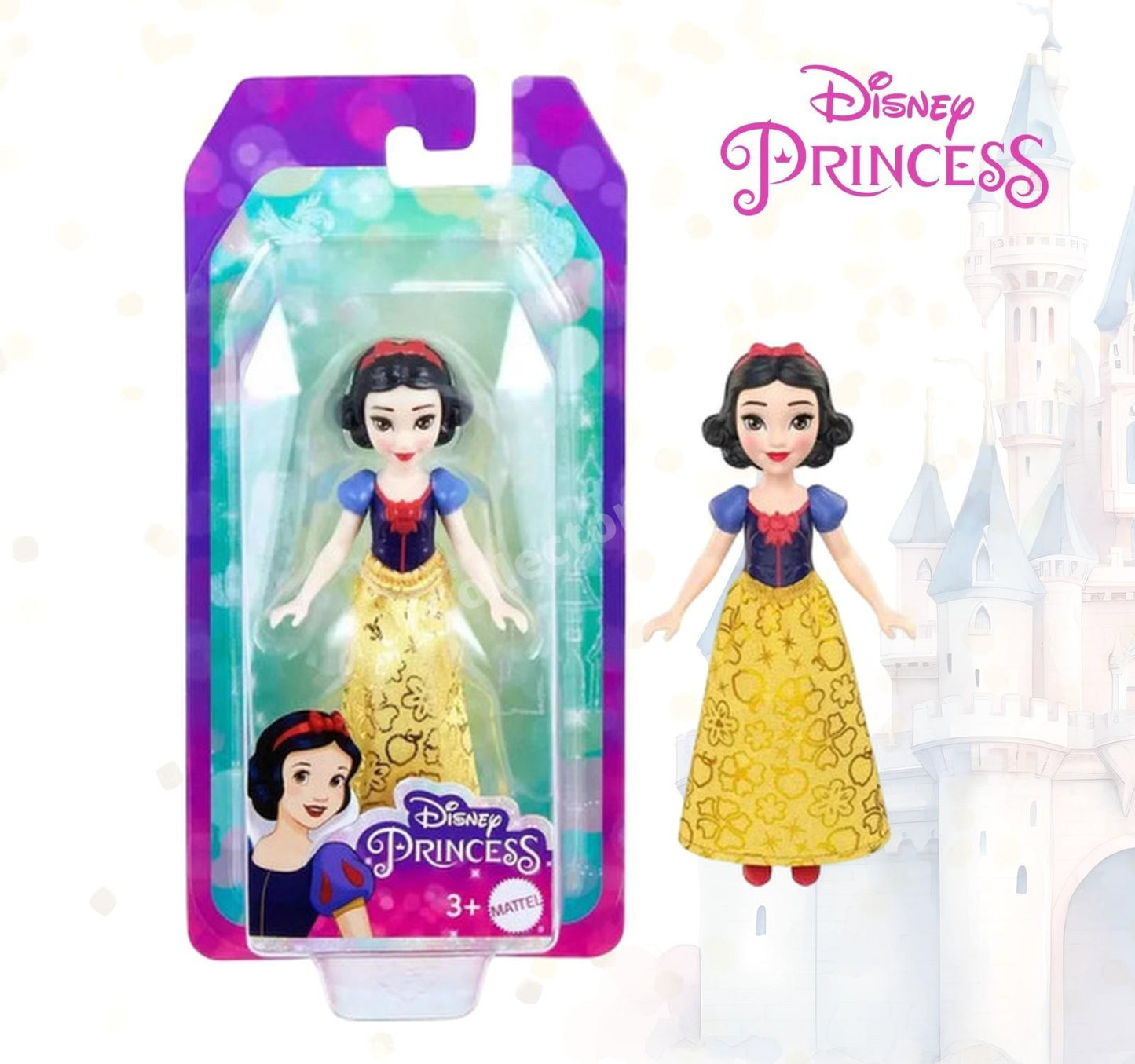 Disney Princess Small Doll Play 3.5" Mini Figures (HPL55) Mattel