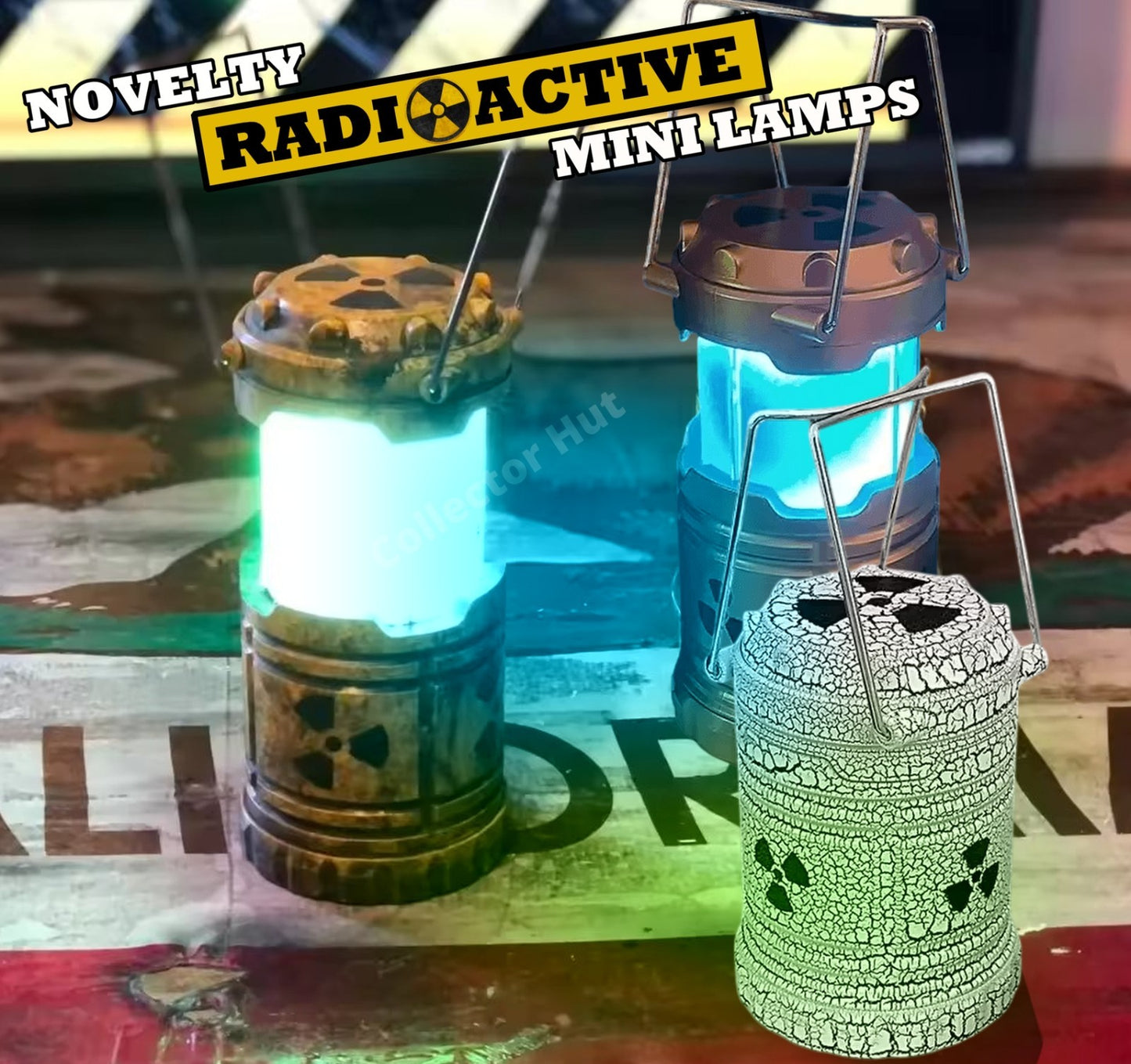 Novelty Nuclear Radioactive Lamps Night Light Halloween Fancy Dress
