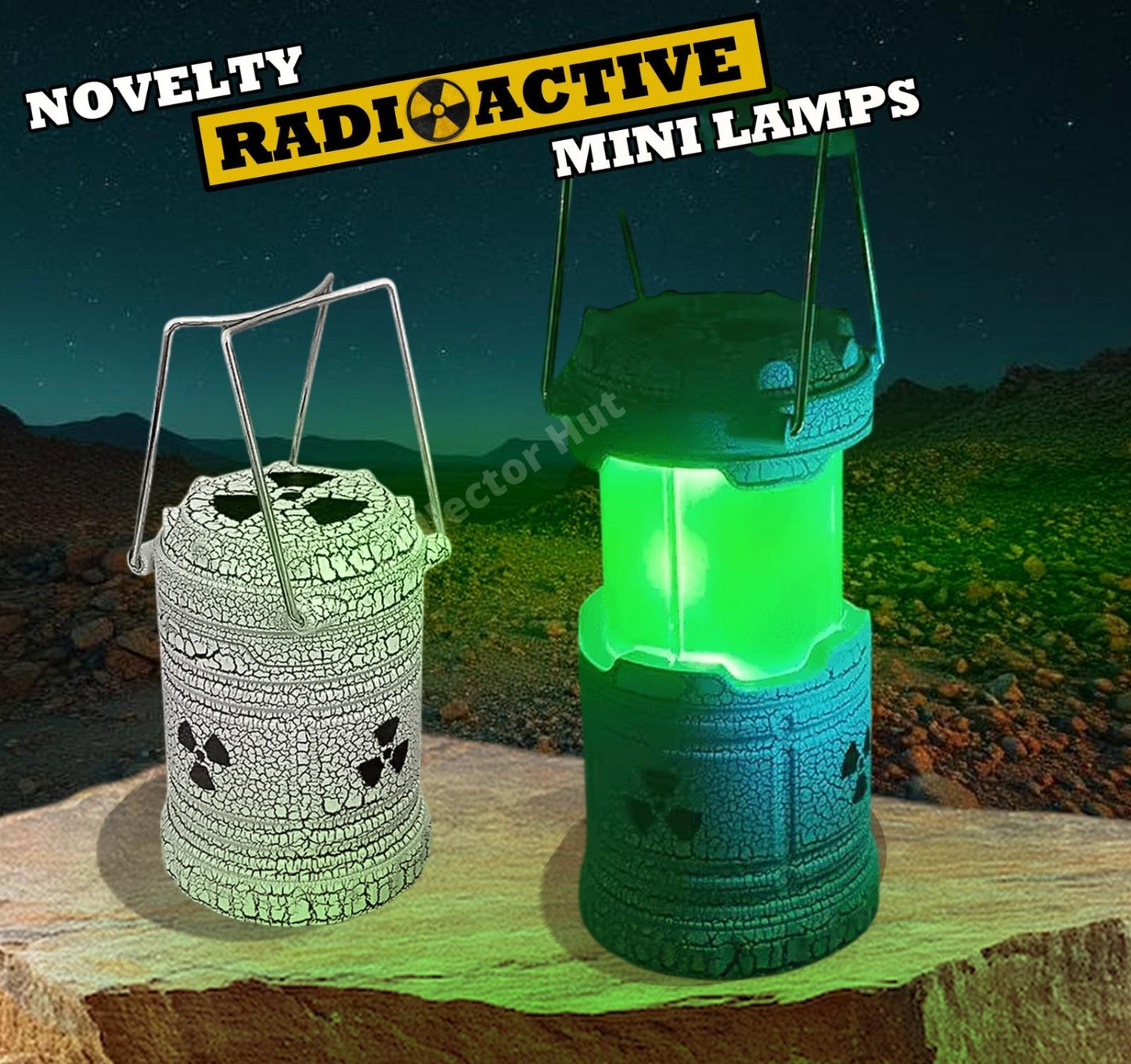 Novelty Nuclear Radioactive Lamps Night Light Halloween Fancy Dress