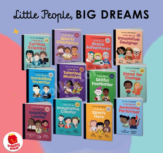 McDonalds Little People Big Dreams Happy Meal Happy Readers Books