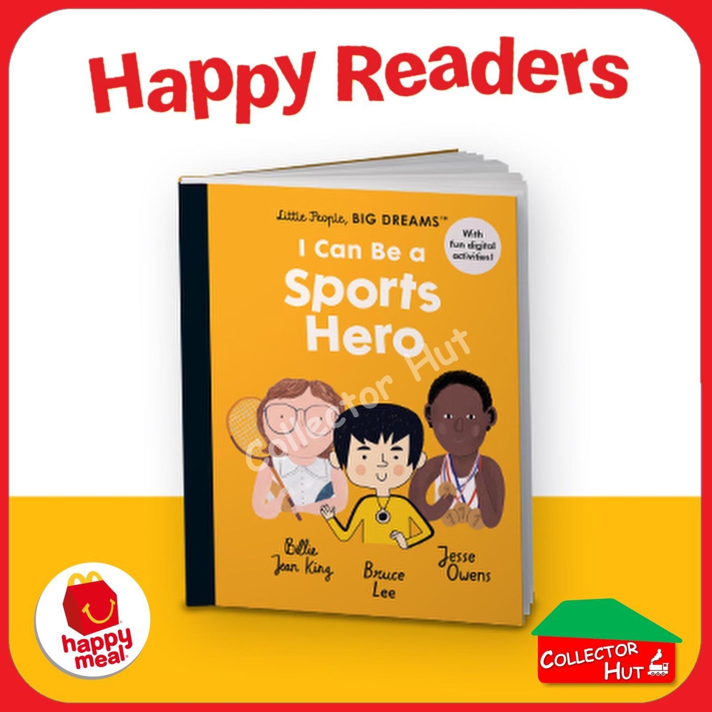 McDonalds Little People Big Dreams Happy Meal Happy Readers Books