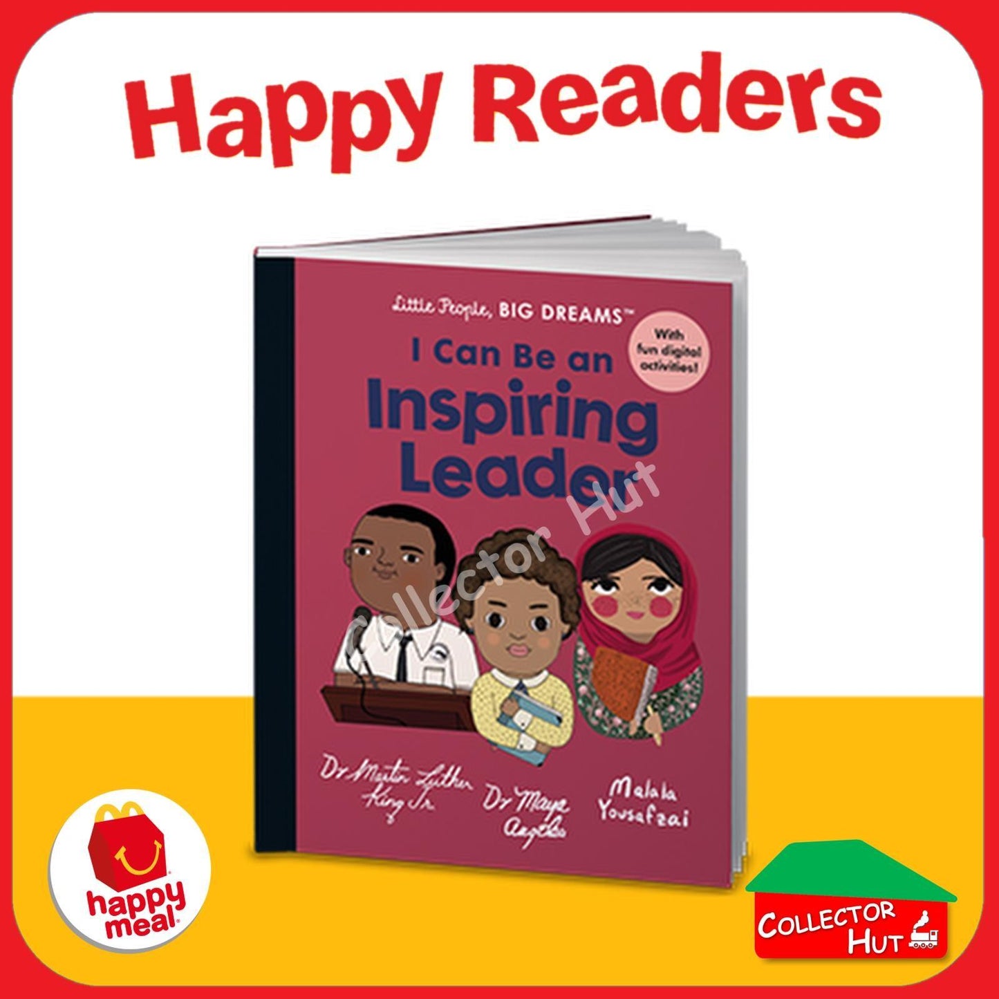 McDonalds Little People Big Dreams Happy Meal Happy Readers Books