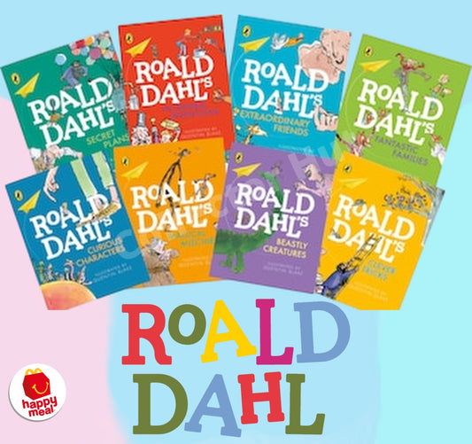 McDonalds Roald Dahl Happy Meal Happy Readers Books