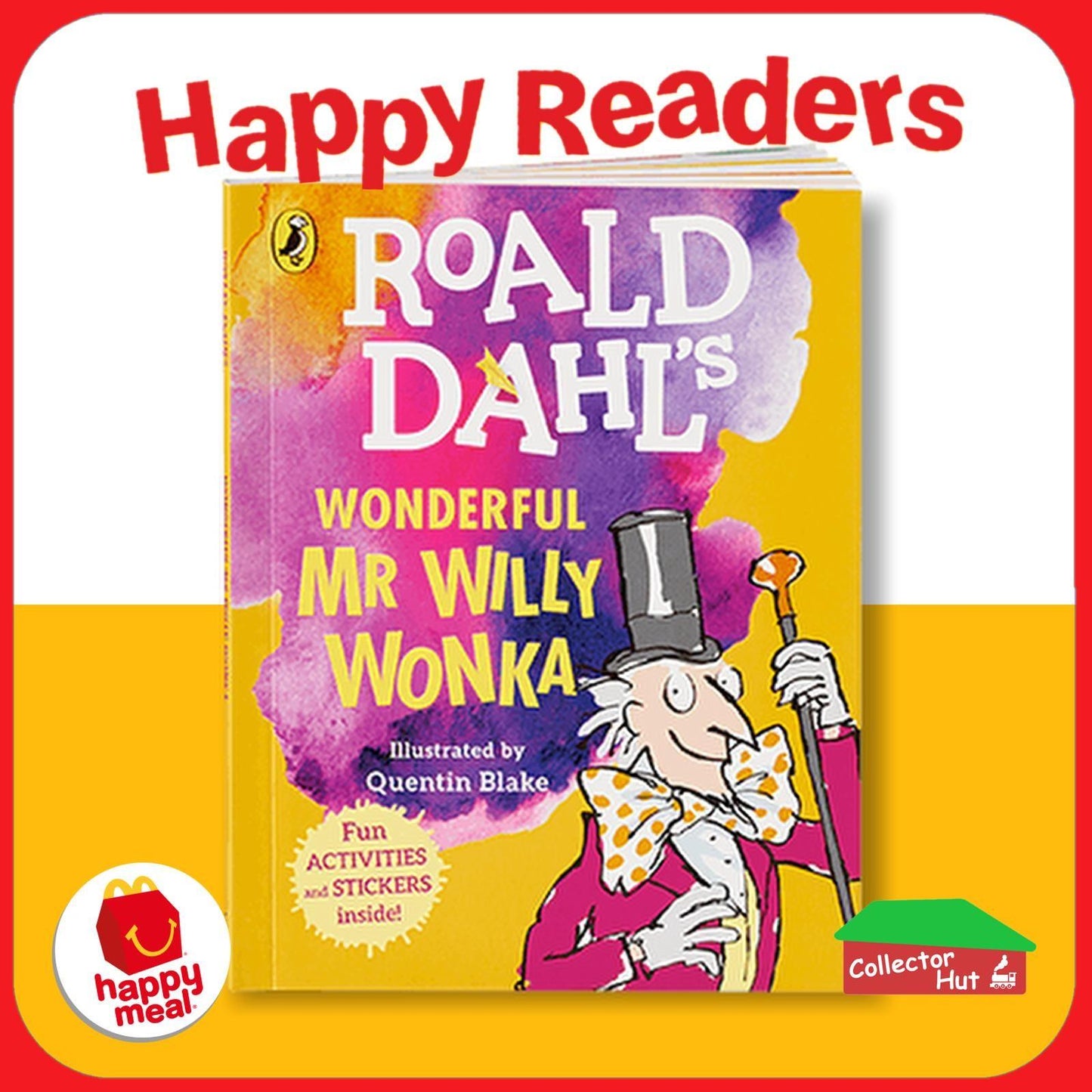 McDonalds Roald Dahl Happy Meal Happy Readers Books
