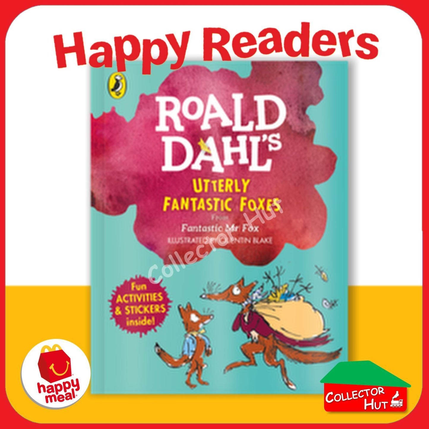 McDonalds Roald Dahl Happy Meal Happy Readers Books
