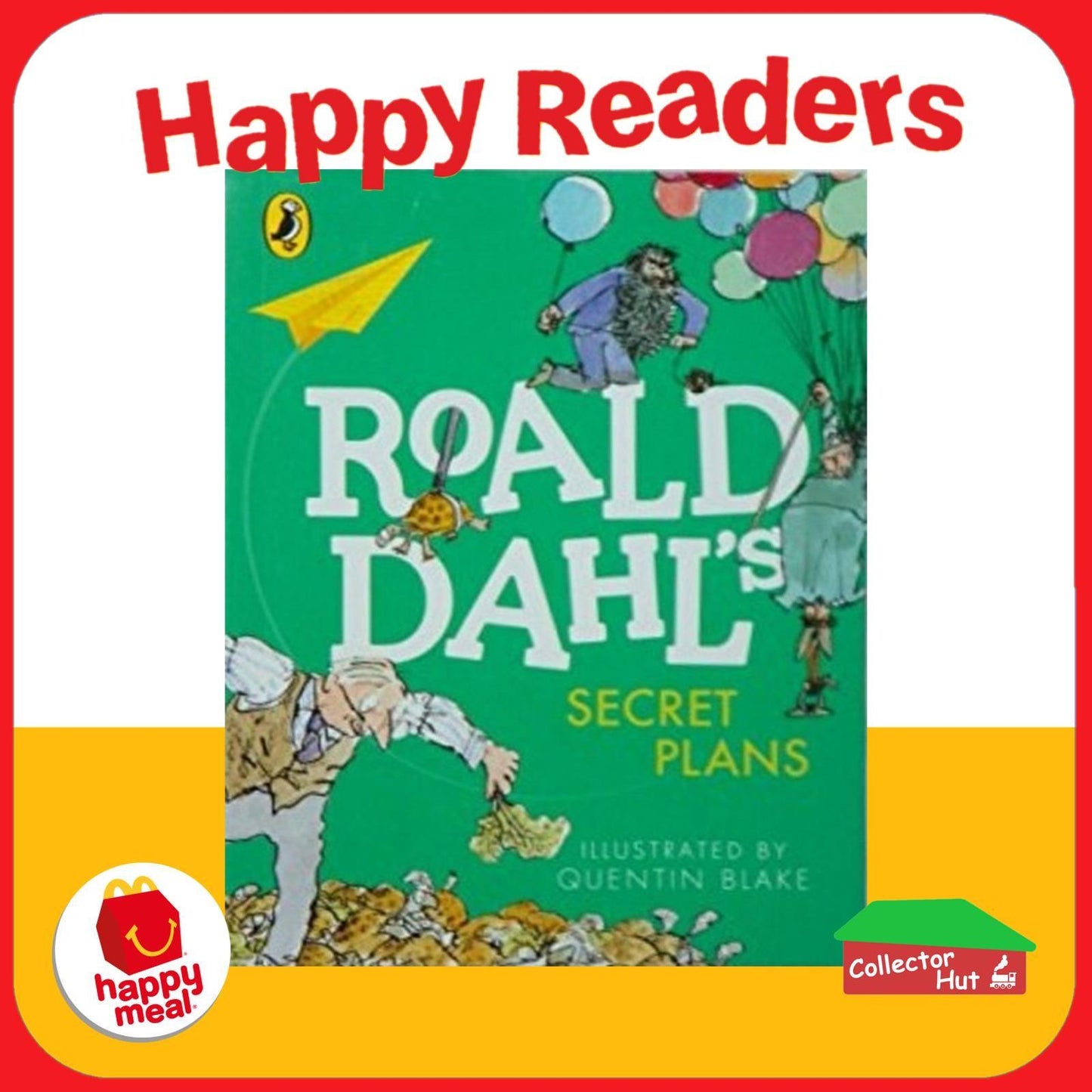 McDonalds Roald Dahl Happy Meal Happy Readers Books
