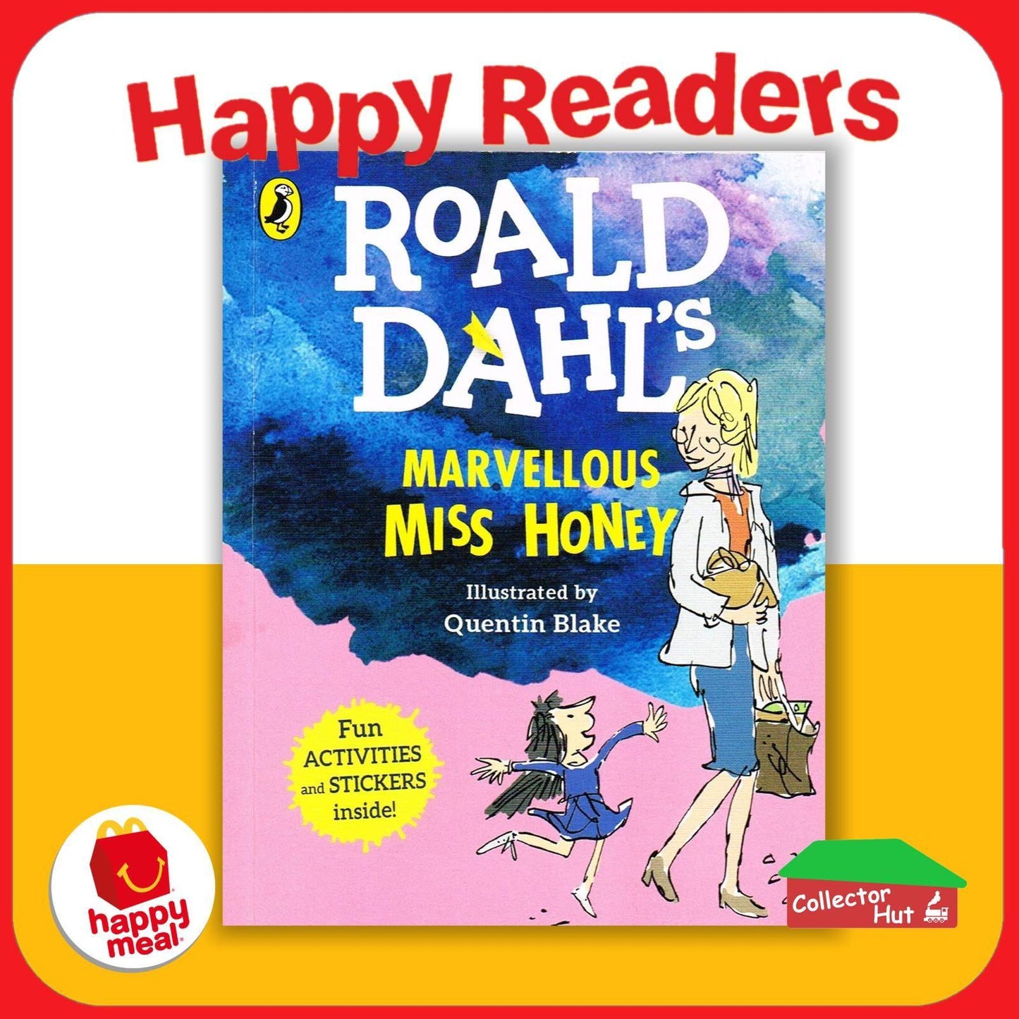 McDonalds Roald Dahl Happy Meal Happy Readers Books