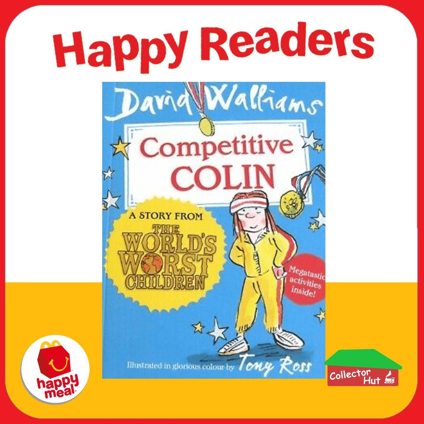 McDonalds David Walliams Happy Meal Happy Readers Books