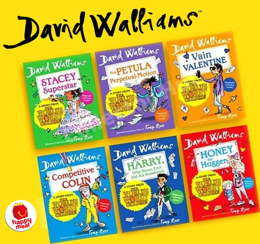 McDonalds David Walliams Happy Meal Happy Readers Books