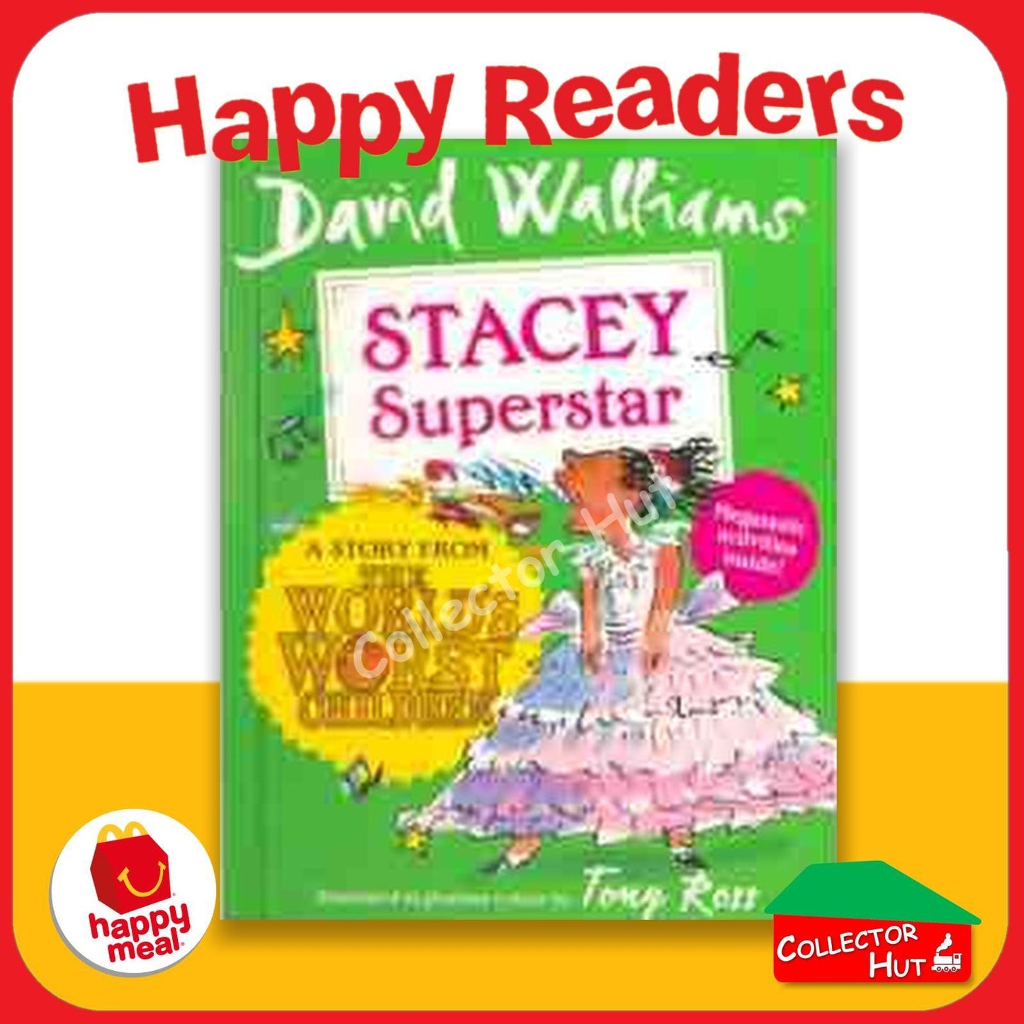 McDonalds David Walliams Happy Meal Happy Readers Books