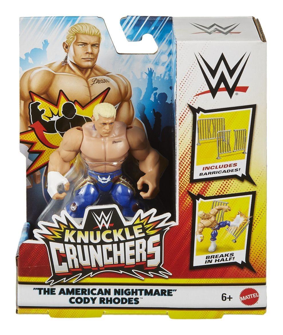 WWE Knuckle Crunchers Action Figures with Accessories