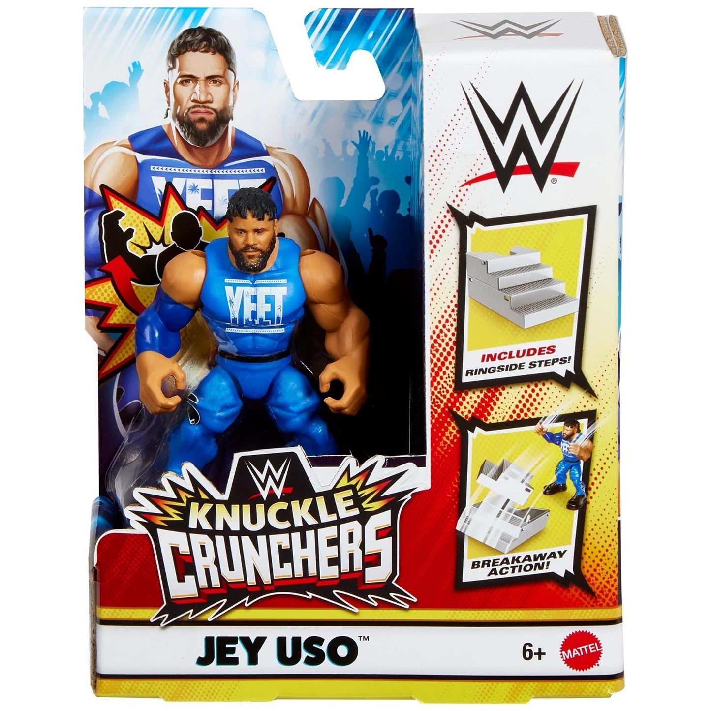 WWE Knuckle Crunchers Action Figures with Accessories