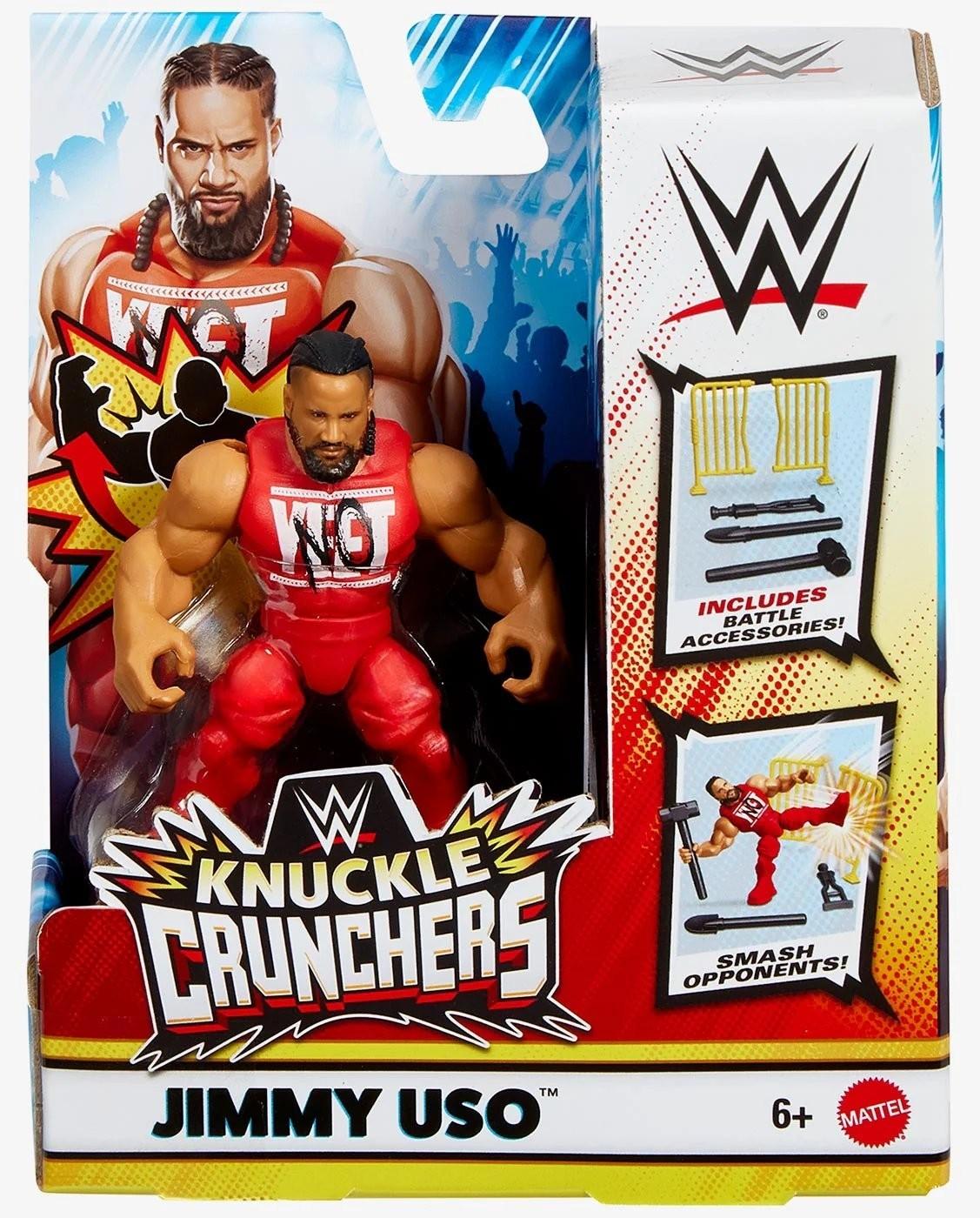 WWE Knuckle Crunchers Action Figures with Accessories