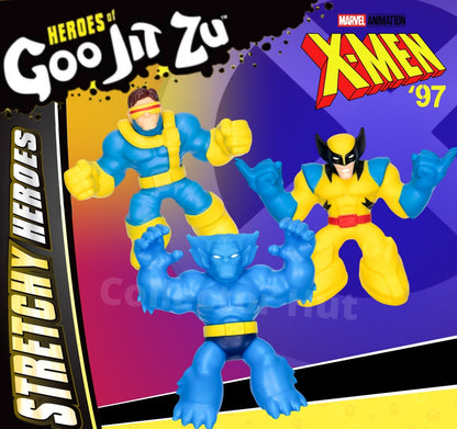 Heroes of Goo Jit Zu X-Men '97 Sensory Stretchy Toys