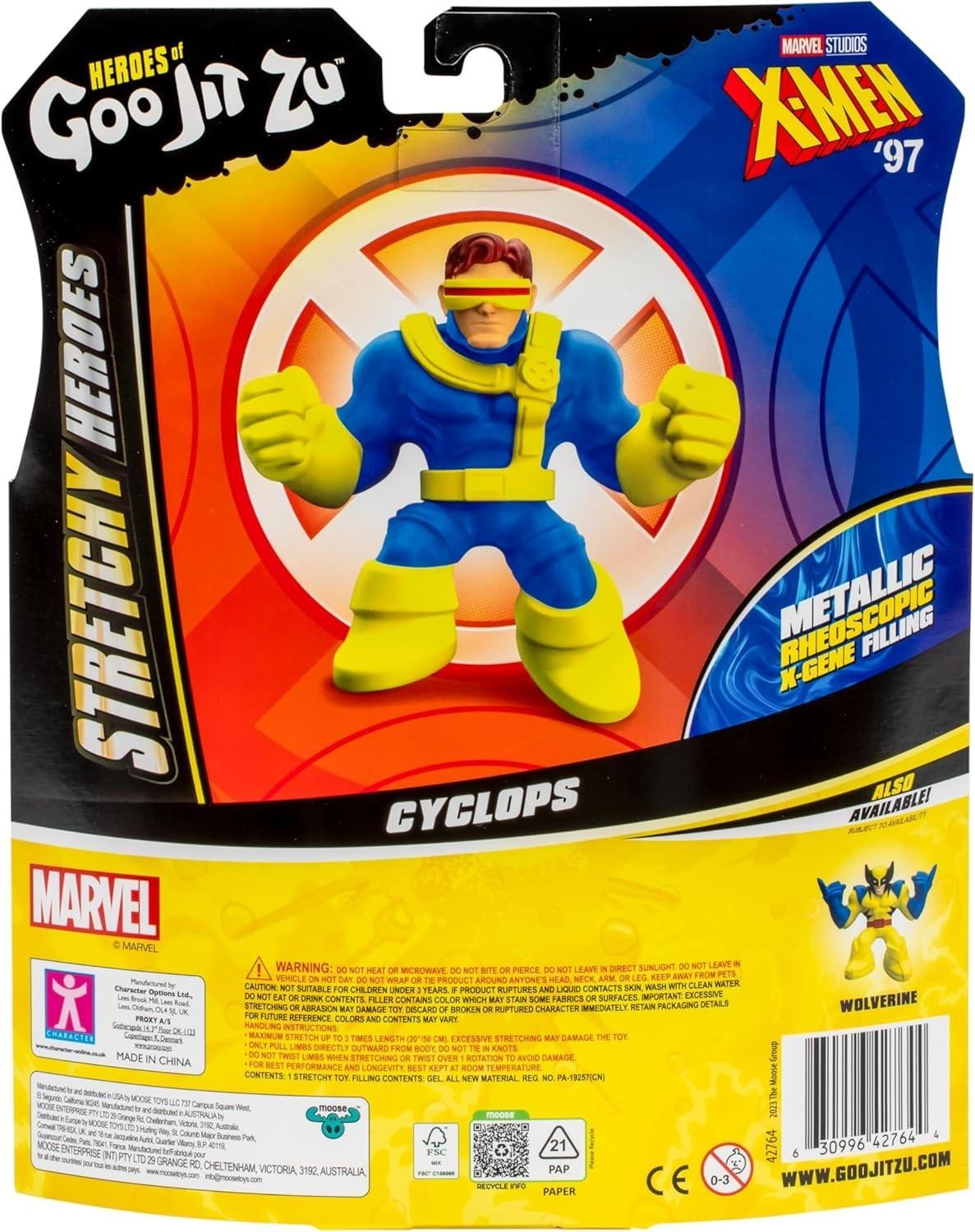 Heroes of Goo Jit Zu X-Men '97 Sensory Stretchy Toys