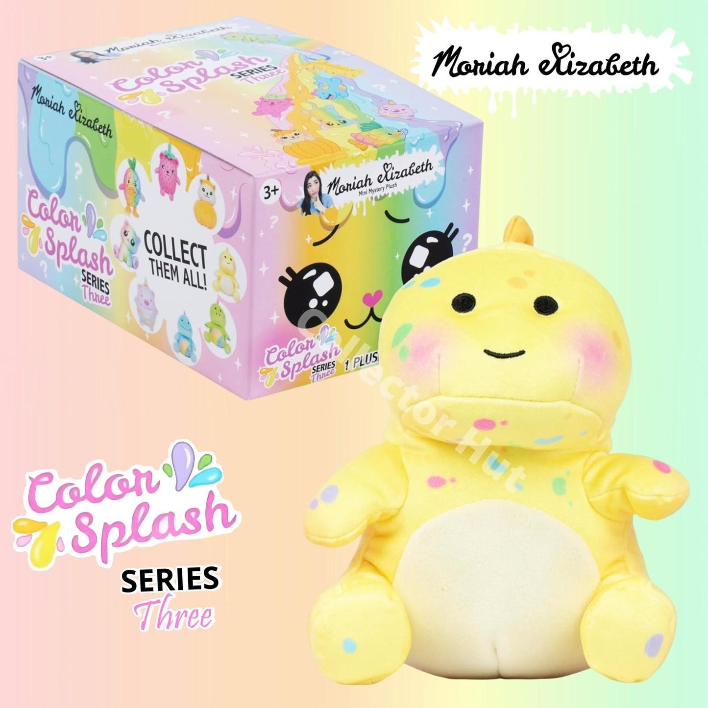 Moriah Elizabeth Mini Mystery Plush Series 3 Colour Color Splash IDENTIFIED