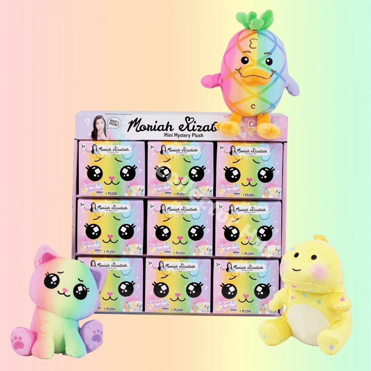 Moriah Elizabeth Mini Mystery Plush Series 3 Colour Color Splash IDENTIFIED