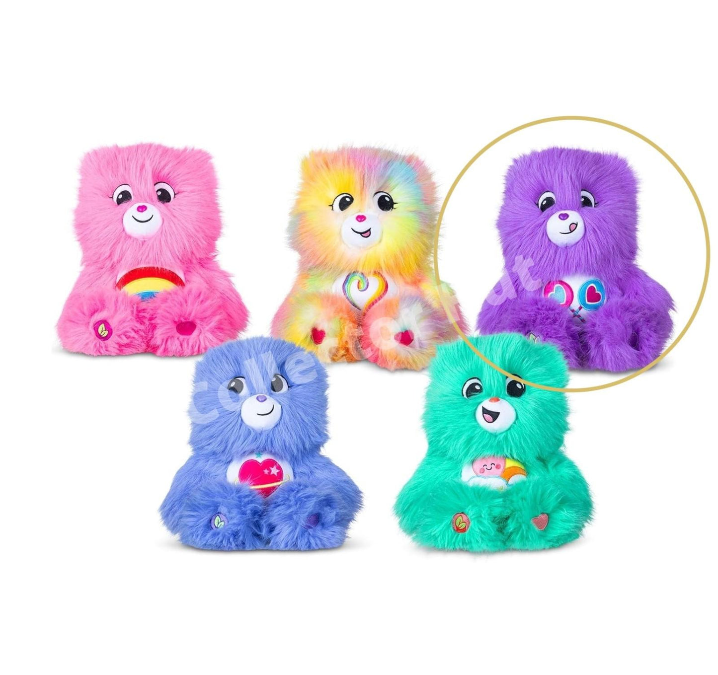 Care Bears Super Fuzzies 35cm Plush Toys IDENTIFIED