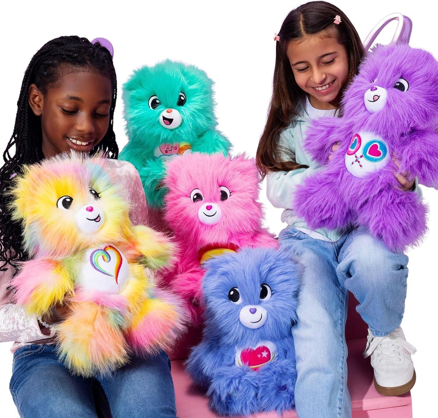 Care Bears Super Fuzzies 35cm Plush Toys IDENTIFIED