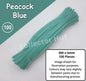 Chenille Craft Stems Pipe Cleaners 100pcs 30cm x 6mm Flexible Craft Supplies