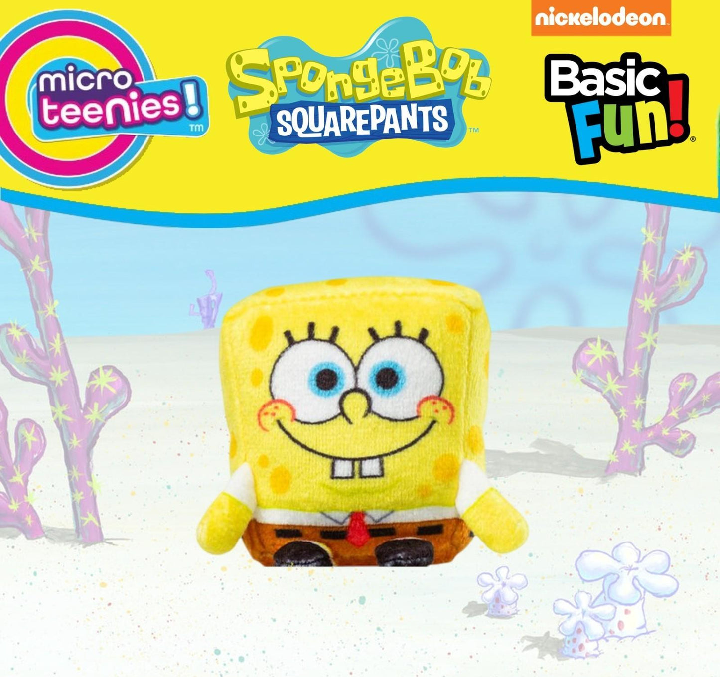 SpongeBob SquarePants Micro Teenies Plush Toys