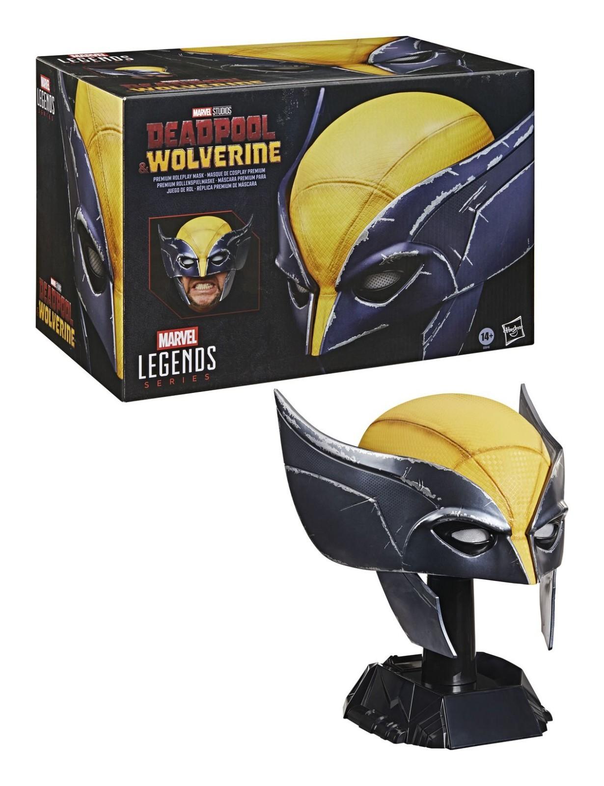 Marvel Legends Series Wolverine Premium Roleplay Mask Official Hasbro