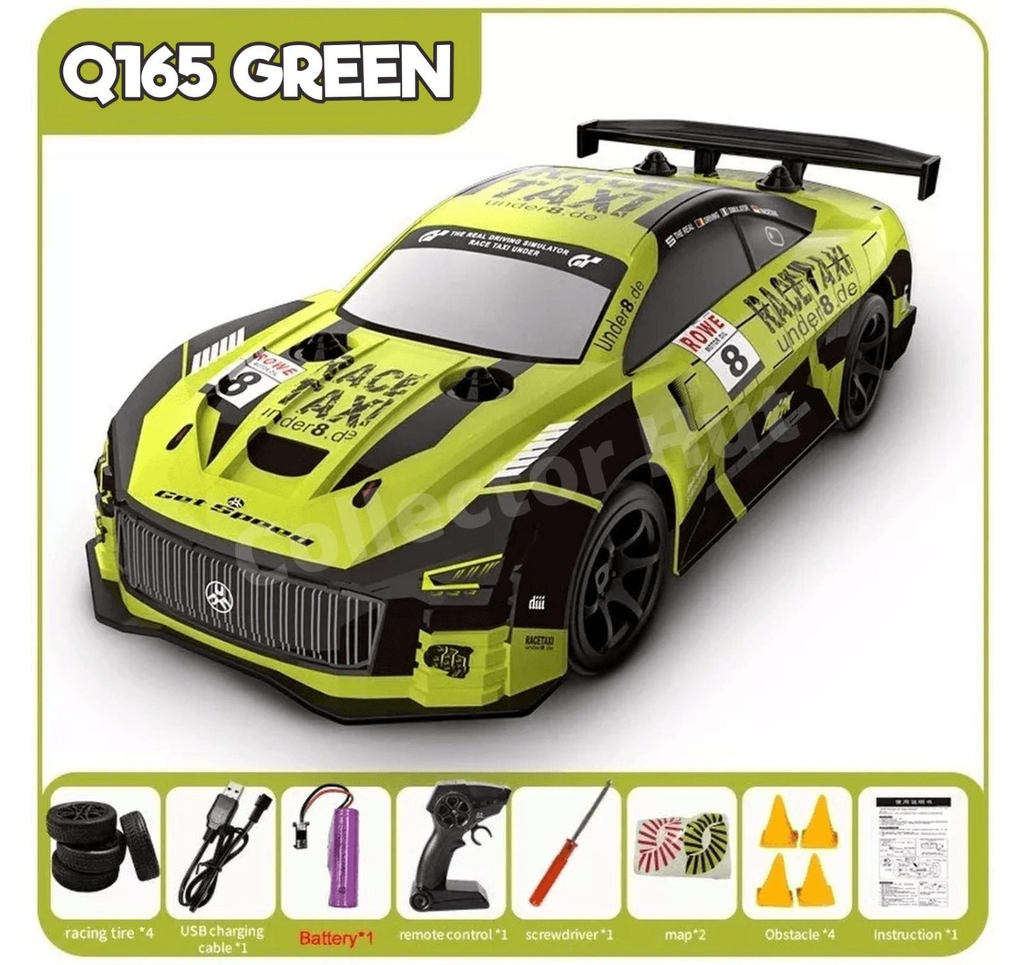 JJRC Q165 RC RACE DRIFT Car 1:20 Scale High Speed Remote Control 4WD 2.4Ghz