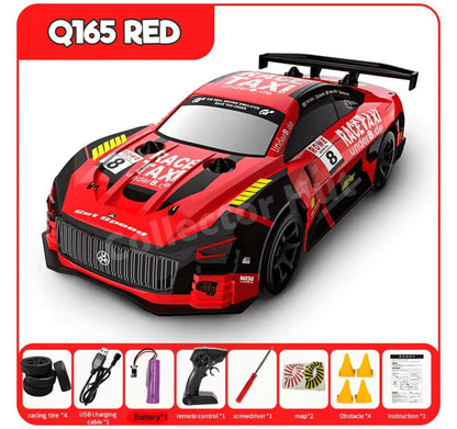 JJRC Q165 RC RACE DRIFT Car 1:20 Scale High Speed Remote Control 4WD 2.4Ghz