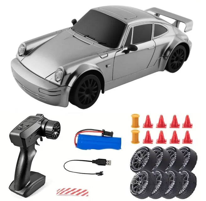 993 GTR Replica Drift RC Car 1:24 Scale High Speed 4WD GYRO 2.4Ghz