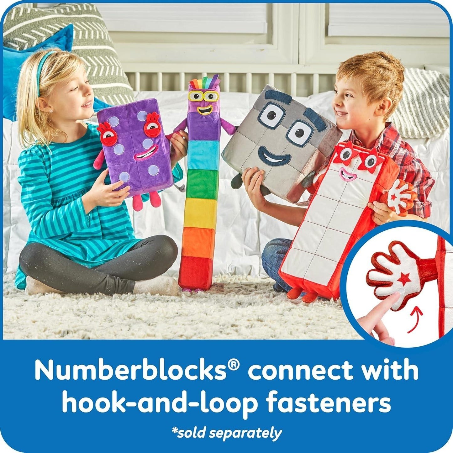 Numberblocks Playful Pals Plush Collection CBeebies