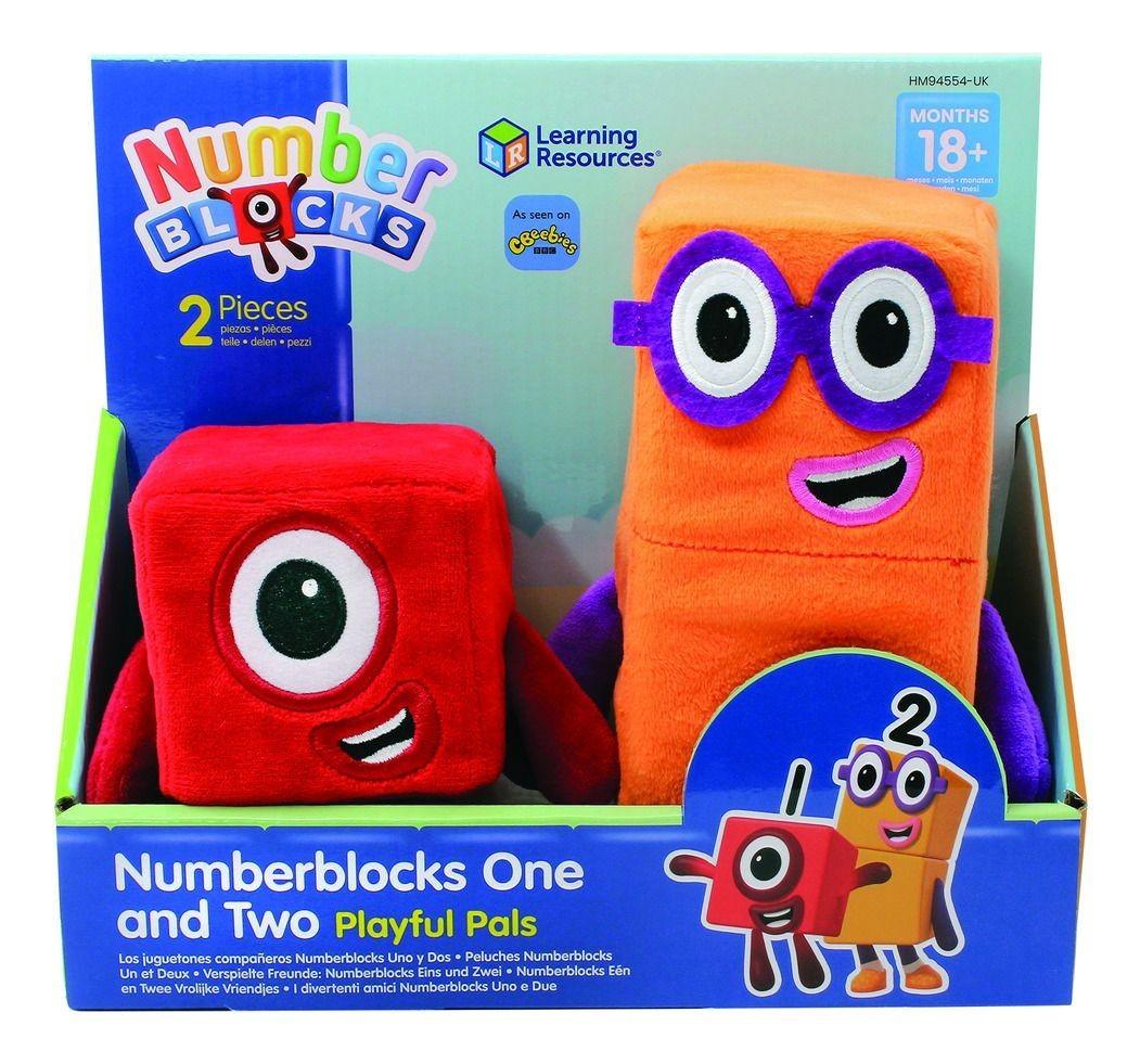Numberblocks Playful Pals Plush Collection CBeebies