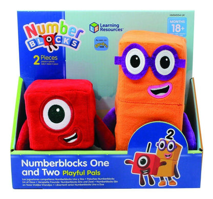 Numberblocks Playful Pals Plush Collection CBeebies