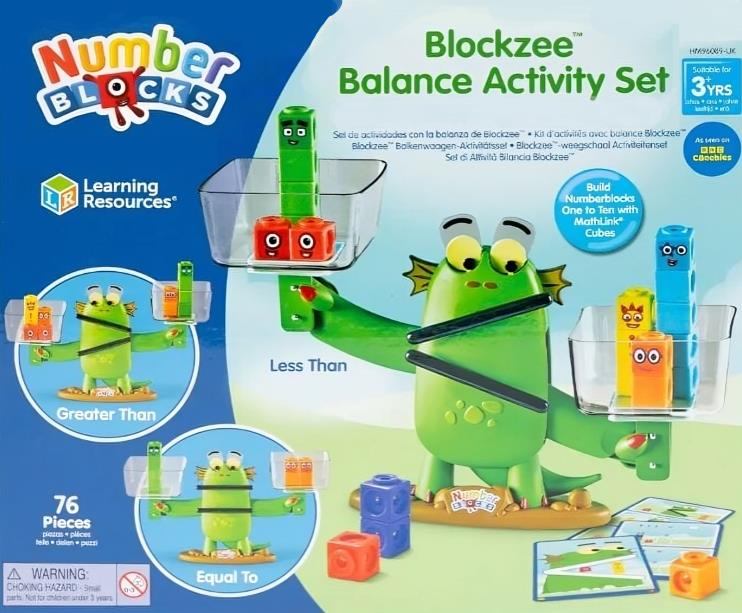 Numberblocks Blockzee Balance Activity Set Cbeebies Education Toys ...