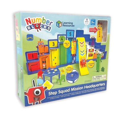 Numberblocks Step Squad Mission Headquarters Playset CBeebies Educational Toys
