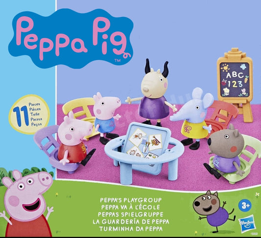 Peppa Pig Peppa's Playgroup 5 Figure Playset with Accessories