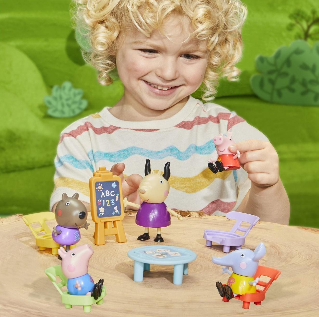 Peppa Pig Peppa's Playgroup 5 Figure Playset with Accessories